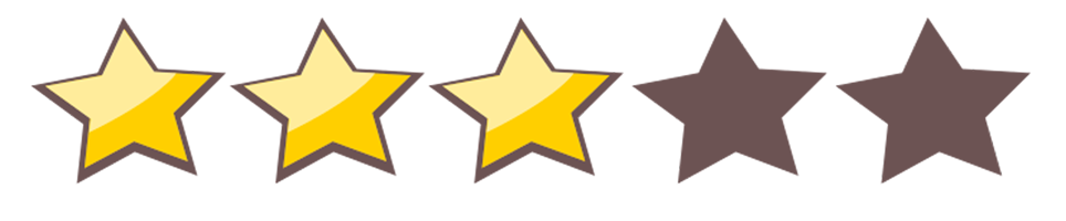 Three Star Rating