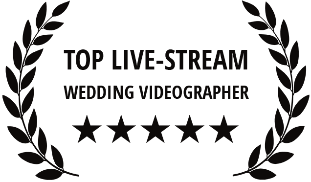 Top Live Stream Wedding Videographer, 2015