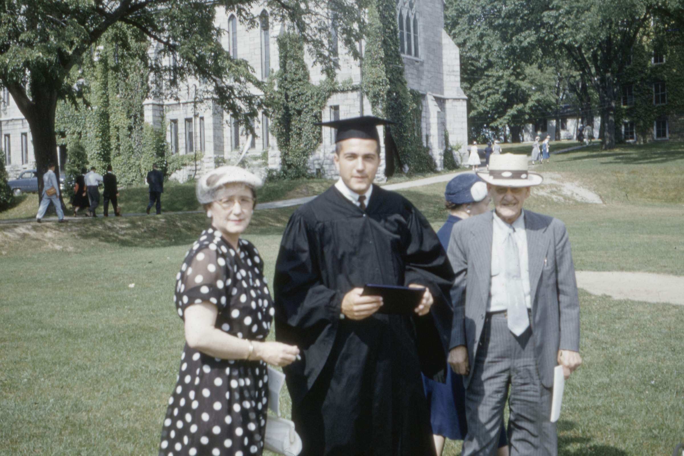 Graduation Photo with Family